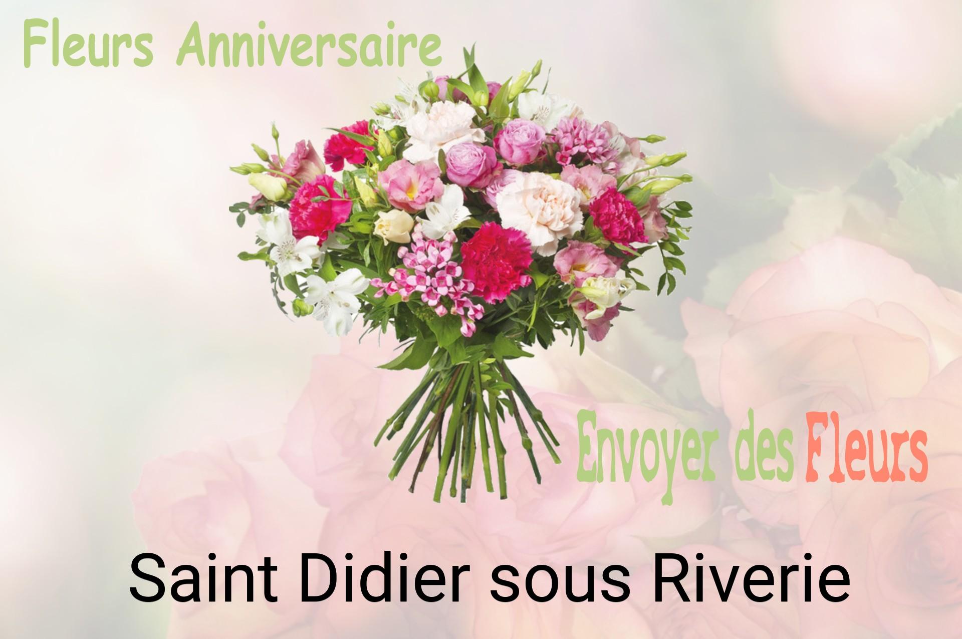 Bouquet de fleurs d’anniversaire livré à Saint-Didier-sous-Riverie